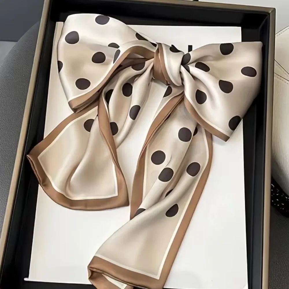 Elegant Polka Dot Scarf H17